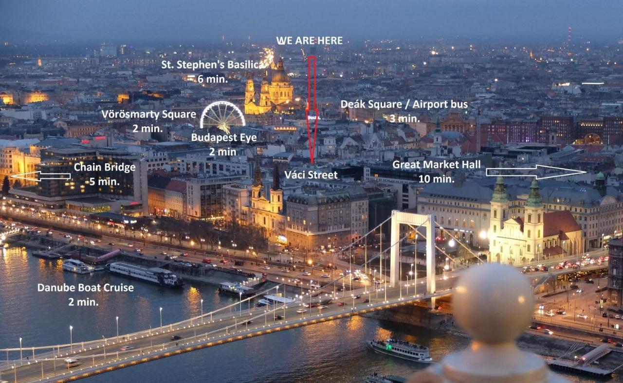 Central Apartman Budapeste Exterior foto